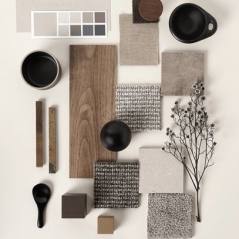 Натуральные, но контрастные оттенки